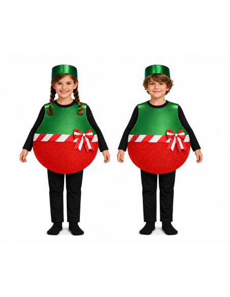 Weihnachtskugel-Kostüm mit neuer Schleife